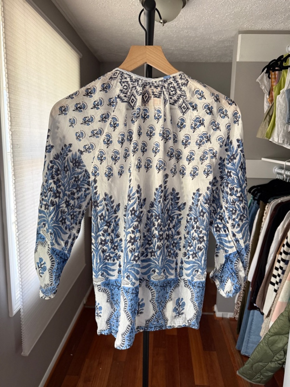 Alicia Bell Silk Cotton Blend Top - Picture 6 of 8